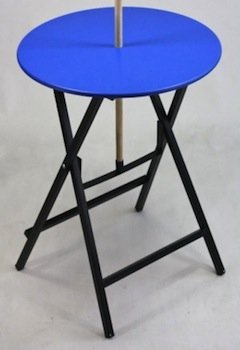 010 Stehtische unkaputtbar Bartisch klappbar Polyethylenplatte marineblau